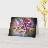 "Misbruik Van Kleur" Kaart (Gele Bloem)