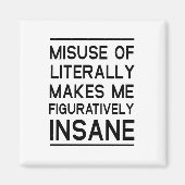 Misbruik van letterlijk magneet (Voorkant)