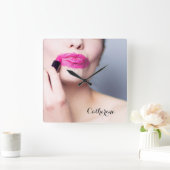 Misbruik van lipstick aangepaste wandklokken (Huis)
