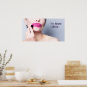 Misbruik van lipstick poster 2 (Keuken)