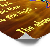 Misbruik van Poster van overlevenden van vlinders (Hoek)