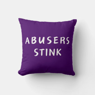 Misbruikers stinken kussen