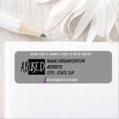 Misbruikt 2 etiket (Insitu)