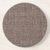 Misc. Onderzetter van textiel-geweven upholstery (Voorkant)