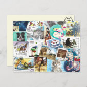 Misc Postzegels Briefkaart (Voorkant / Achterkant)