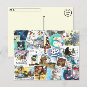 Misc Postzegels Briefkaart