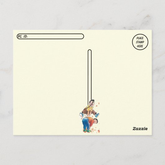 Misc Postzegels Briefkaart (Achterkant)