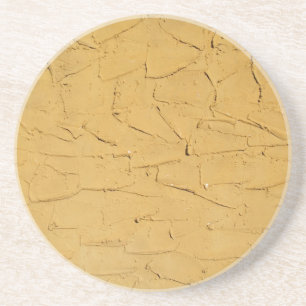 Misc. Stucco reeks-Geel Onderzetter-1 van Kleuren Zandsteen Onderzetter