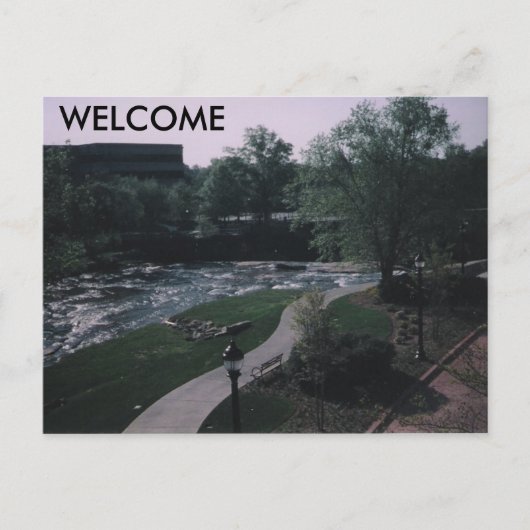 misc, WELKOM Briefkaart (Voorkant)