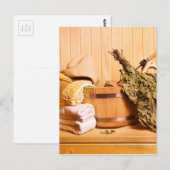 Miscellaneous - Sauna Objects Patterns Fifteen Briefkaart (Voorkant / Achterkant)