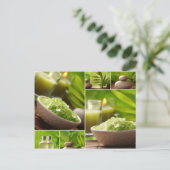 Miscellaneous - Zen Spa Collage Patterns Three Briefkaart (Staand voorkant)