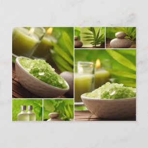 Miscellaneous - Zen Spa Collage Patterns Three Briefkaart