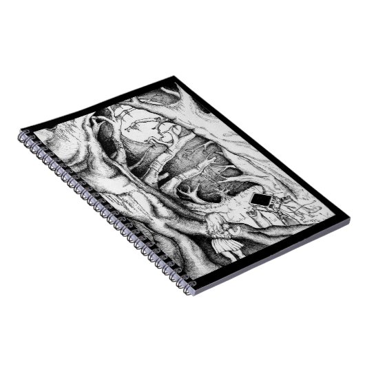 Mischevenr Raccoon-notebook Notitieboek (Rechterzijde)