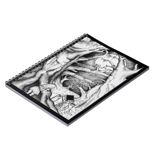 Mischevenr Raccoon-notebook Notitieboek (Linkerzijde)