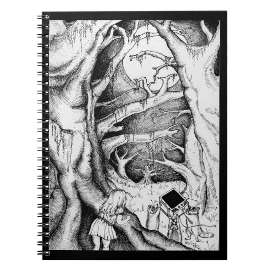 Mischevenr Raccoon-notebook Notitieboek (Voorkant)