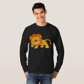 Mischevige Cartoon Lange sleeve T-shirt (Voorkant volledig)