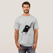 Mischief Crow Time for Crimes T-shirt (Voorkant volledig)