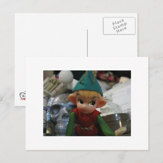 Mischief in de naaikamer... briefkaart (Voorkant / Achterkant)