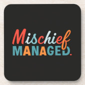 Mischief Managed Bier Onderzetter (Voorkant)
