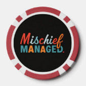 Mischief Managed Poker Chips (Achterkant)