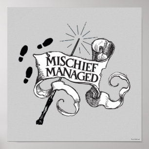 Mischief Managed Poster