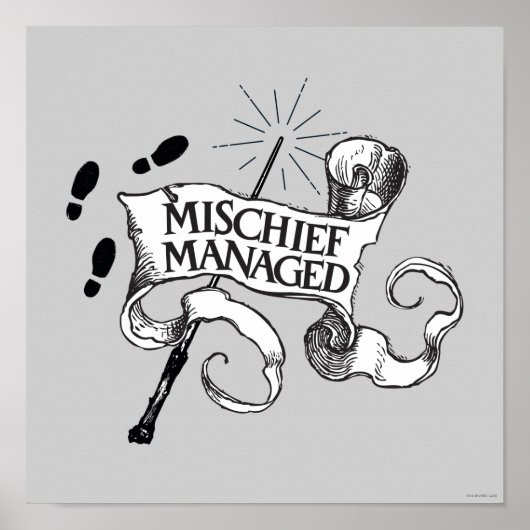 Mischief Managed Poster (Voorkant)