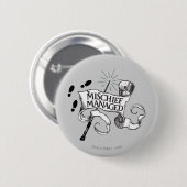 Mischief Managed Ronde Button 5,7 Cm (Voorkant /achterkant)