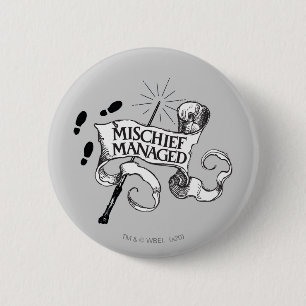 Mischief Managed Ronde Button 5,7 Cm