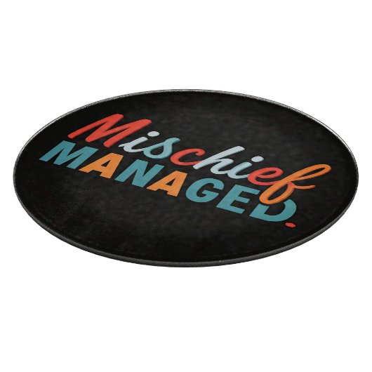 Mischief Managed Snijplank (Hoek)