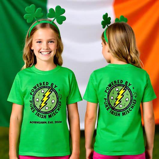 Mischief Mode: [Jouw Naam] Editie T-shirt