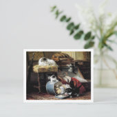 Mischief Pet Box Henriëtte Ronner-Knip Briefkaart (Staand voorkant)