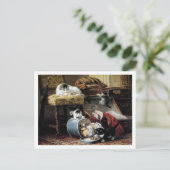 Mischief Pet Box Henriëtte Ronner-Knip Briefkaart (Staand voorkant)