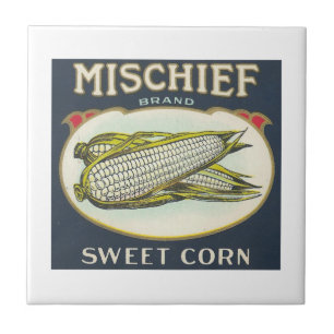 Mischief Sweet Corn Tegeltje