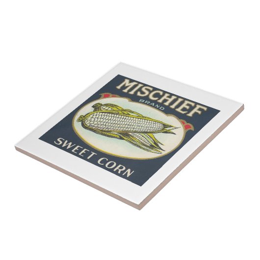 Mischief Sweet Corn Tegeltje (Zijkant)