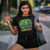 Mischievous Aap en Kameleon Gunshow T-shirt