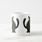 Mischievous and Cratigs Black Cat Magische Mok (Center)