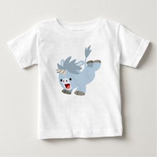Mischievous Cartoon Baby Unicorn Baby T-Shirt