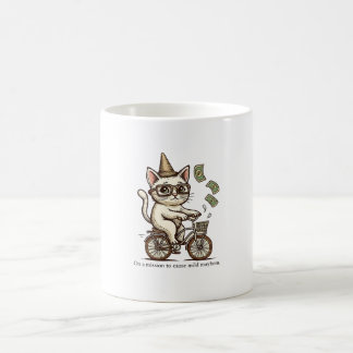 Mischievous Cat Mok –  stijl Funny Cat