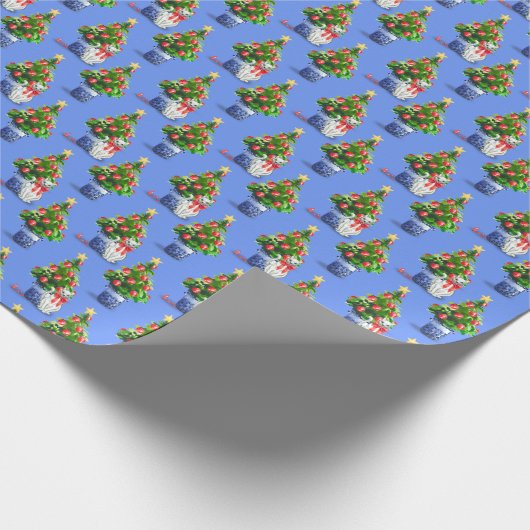 Mischievous Cats Holiday Paper  Cadeaupapier (Hoek)