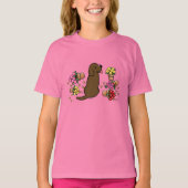 Mischievous Chocolate Labrador T-shirt (Voorkant)