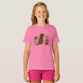Mischievous Chocolate Labrador T-shirt (Voorkant volledig)