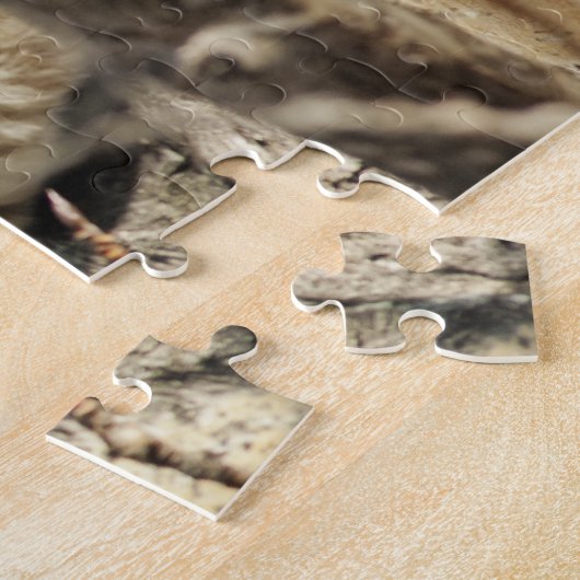 Mischievous Lynx Legpuzzel (Zijkant)