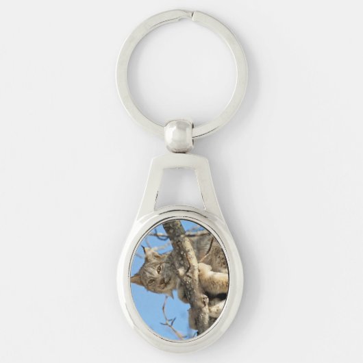Mischievous Lynx Sleutelhanger (Voorkant)