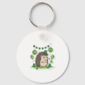 Mischievous Party Popper Hedgehog  Sleutelhanger (Achterkant)