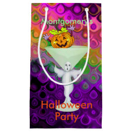 Mischievous Pumpkin Halloween Cocktail Party Klein Cadeauzakje