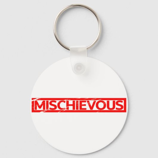 Mischievous Stamp Sleutelhanger (Voorkant)