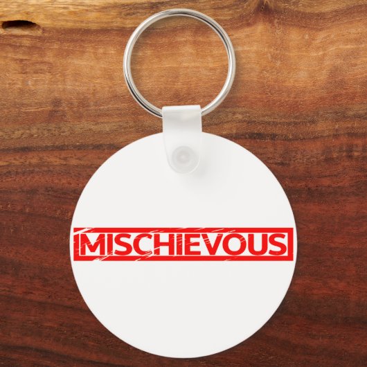 Mischievous Stamp Sleutelhanger (Voorkant)