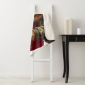 Mischievous Valentine Yorkie Love Sherpa Blanket  Sherpa Deken (In situ)