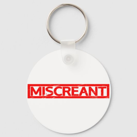 Miscreant Stempel Sleutelhanger (Voorkant)