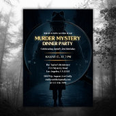 Misdaad Detective Game Moord Mystery Party Verjaar Kaart